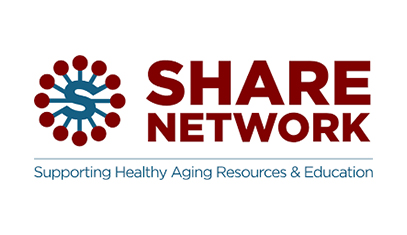Supporting Healthy Aging Resources & Education (Share) Network Logo